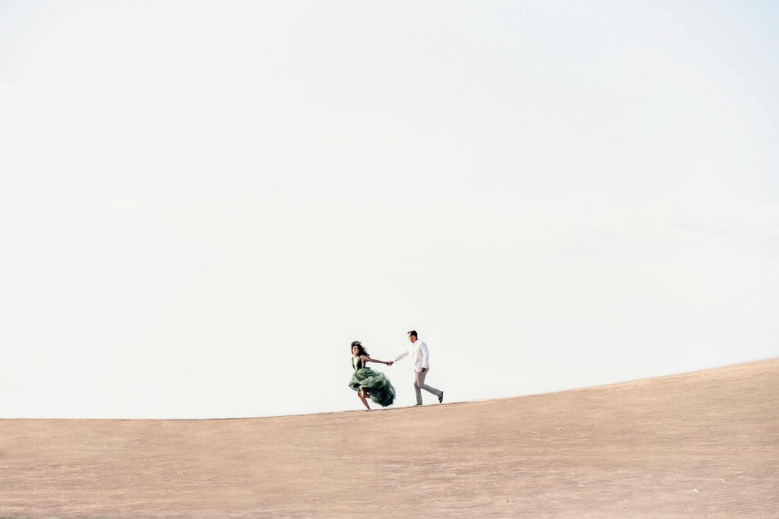 Sesión de fotografía en las dunas de Erg Chebbi en Merzouga